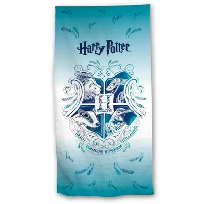 Produktbild von Harry Potter Hogwarts Strandtuch aus Mikrofaser
