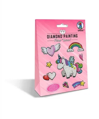 Obrázek produktu pro URSUS Diamond Painting Sticker Unicorn, 8 kusů, Unicorn, Vícebarevný