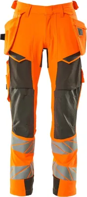 Produktbild von Mascot Warn-Stretchhose mit Hängetaschen 19031-711 Gr. 102 hi-vis orange/dunkelanthrazit
