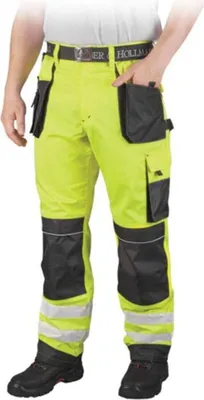 Produktbild von Warnschutzhose mit Reflektionsstreifen neongelb 46
