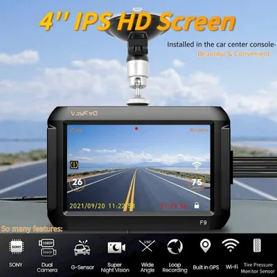 Immagine prodotto di Telecamera da cruscotto - Telecamera per auto - Autocamera - Telecamera per la registrazione in auto - Telecamera per veicoli