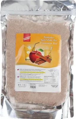Produktbild von Apfeltee mit Zimtaroma Instant Tee Pulver 1 kg Pulver