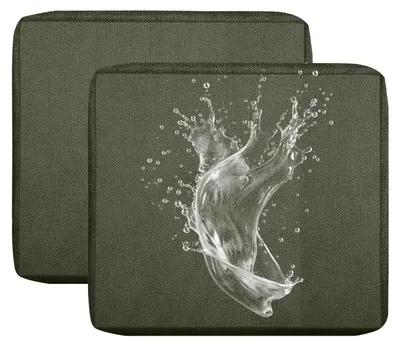 Imagen del producto de Omgoods - Fundas de cojín impermeables para exteriores - 50 x 55 cm, juego de 2