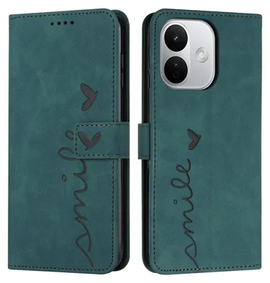 Produktbild von Coverup Smile Klapphülle - Xiaomi Redmi Note 17 Pro Hülle - Grün