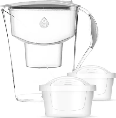 Produktbild von Dafi Luna 3,3L Viacfarebný Filtračný Džbán + 2 Filtračné Vložky Unimax