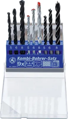 Zdjęcie produktu dla BGS technic Combination Drill Set