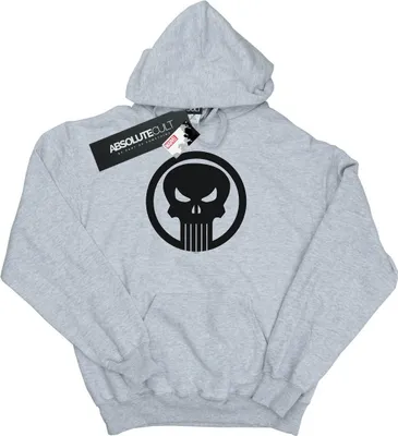 Produktbild von Marvel - "The Punisher Skull Circle" Kapuzenpullover für Jungen BI9519 (128) (Grau)