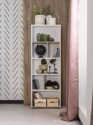 Immagine prodotto di Libreria in piedi Libreria per bambini Scaffale Libreria in legno bianco Nuovo