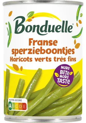 Obrázok produktu pre Bonduelle Franse Sperzieboontjes Zeer Fijn 400 g – čerstvé, jemné zelené fazuľky