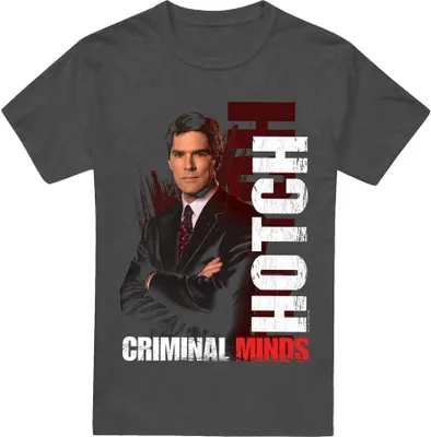 Obrázek produktu pro Criminal Minds - Tričko pro muže/dámy Uni TV18244 (L) (Charcoal)