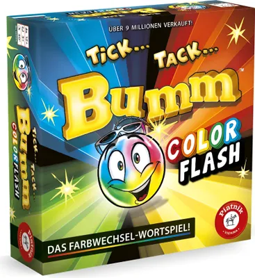 Produktbild von Piatnik - Tick Tack Bumm - Color Flash Gesellschaftsspiel Familienspiel Partyspiel