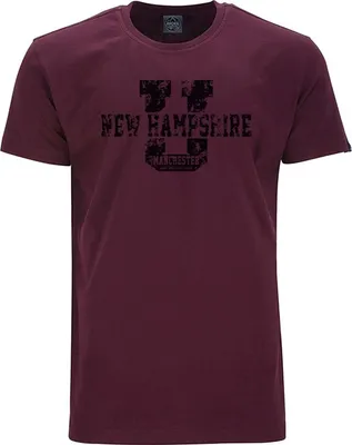 Produktbild von Übergrößen T-Shirt New Hampshire schwarz AHORN SPORTSWEAR Maroon Red 8XL