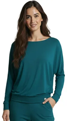 Produktbild von Yoga-Longsleeve "ala" - petrol