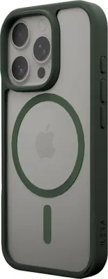 Immagine prodotto di custodia protettiva iLera Go ColorAnt Clear in verde scuro per iPhone 16 Pro Max
