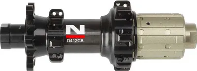 Produktbild von Novatec D412CB Ultralight Carbon Hinterradnabe 28 Loch 238g - Shimano HG 10/1...