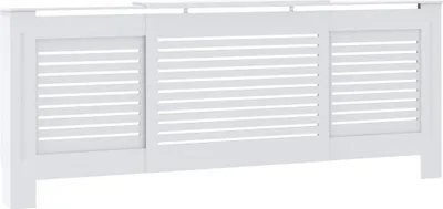 Produktbild von MDF Heizkörperverkleidung Weiß 205 cm