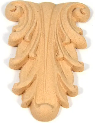 Produktbild von 1 Stück IHC Dekoration für Schrank, Tür, Möbel Ornament Holzornament Onlay Applique Höhe: 100mm