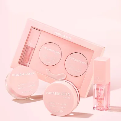Produktbild von Lippenbalsam, Lippenpflege-Set, Lippenpeeling, Lippenmaske, Lippenöl, Lippenbalsame