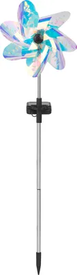 Produktbild von Northpoint LED Solar Gartenstäbe Außenbereich umweltfreundlich wetterbeständig Windmühle Glitzer