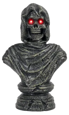 Produktbild von Sprechender Grim Reaper Büste mit Bewegung 40cm