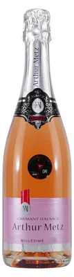 Produktbild von Arthur Metz Crémant d'Alsace Rosé brut | 12 % vol | 0,75 l