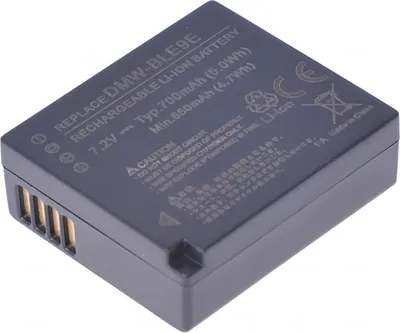 Obrázok produktu pre Batéria T6 Power pre Panasonic Lumix DMC-TZ90, Li-Ion, 7,2 V, 700 mAh (5 Wh), čierna