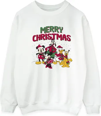 Produktbild von Disney - "Merrys" Sweatshirt für Herren BI39887 (M) (Weiß)