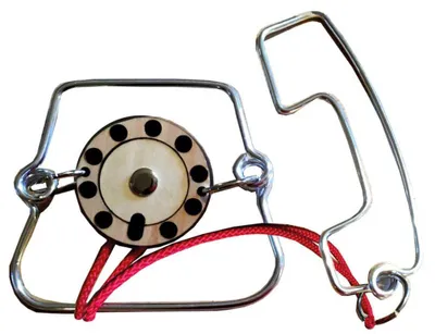 Productafbeelding van Recent Toys Metalen hersenkraker puzzel telefoon - Denkspel