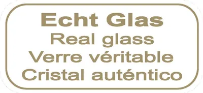 Produktbild von Christbaumspitze Glas 26 x 6 cm Glanz oder Matt Weihnachtsbaum Spitze, Farbe:Rosa