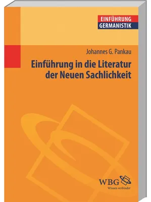 Imagen del producto de Einführung in die Literatur der Neuen Sachlichkeit
