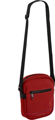 Produktbild von Daniel Ray Crossover Umhängetasche Huntsville - PolyurethanSchultertasche in matter Optik in China Red