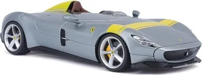 Zdjęcie produktu dla BBURAGO Ferrari Monza, Model super pojazdu, Wstępnie zmontowany, 1:24, Ferrari Monza SP1, Każda płeć, Metal, Plastik