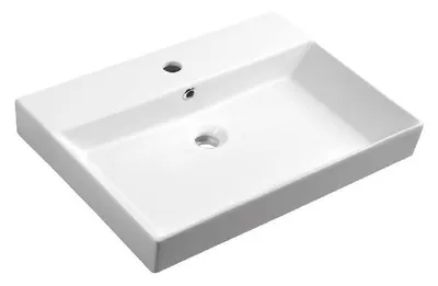Immagine prodotto di Sapho Kare - Lavabo per mobili 700x450 mm, con 1 foro per rubinetto, bianco 17070