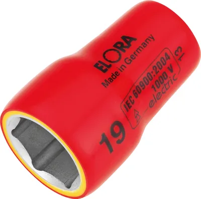 Produktbild von Elora VDE-Steckschlüsseleinsatz 3/8", ELORA-969-10