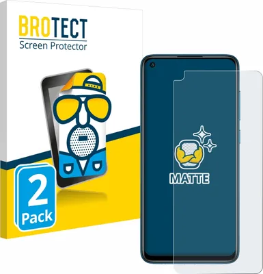 Produktbild von 2x BROTECT Schutzfolie für Xiaomi Redmi Note 9 Displayschutz Displayschutzfolie Folie Matt Entspiegelungsfolie