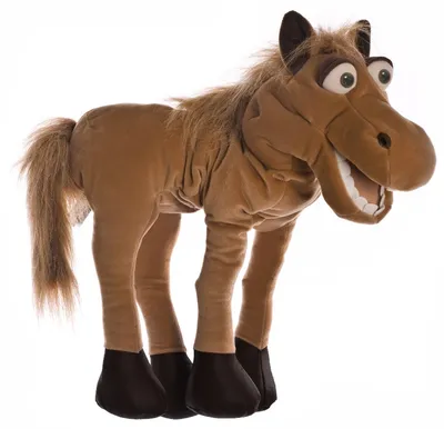 Immagine prodotto di Living Puppets marionetta a mano Helge il cavallo 46 cm