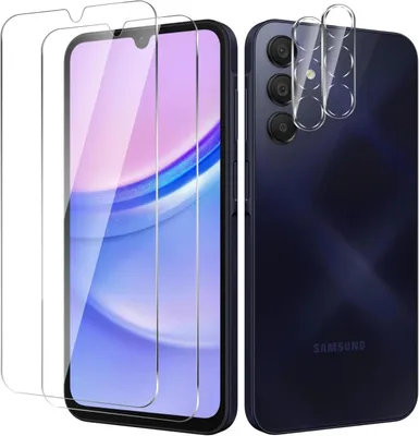 Produktbild von 4in1 Set für Samsung Galaxy A17  2x Display Schutzglas + 2x Kameraschutz 9H Panzerfolie