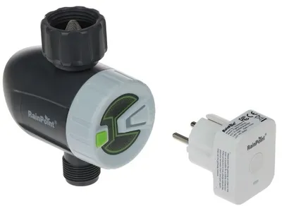 Immagine prodotto di Valvola intelligente per sistema di irrigazione Wi-Fi Tuya Smart RainPoint TTV102B+TWG009BW