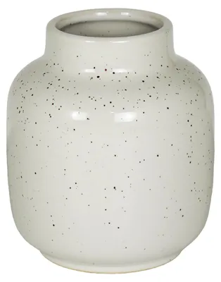 Productafbeelding van Kaheku Vase Bova Sprenkel creme 14 Ø 16h 7833038809