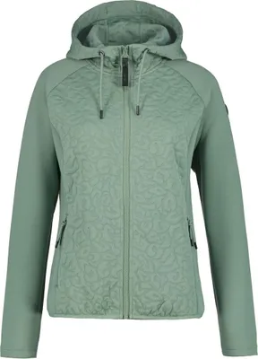 Produktbild von Icepeak Amberg Midlayer mit Kapuze für Damen, Farbe:Grün, Größe:XL