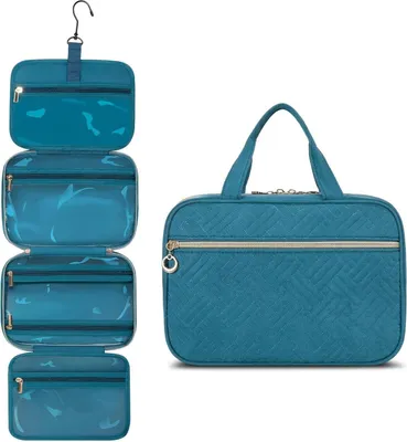 Immagine prodotto di Borsa cosmetica da donna LOVEVOOK impermeabile Appendibile Pieghevole