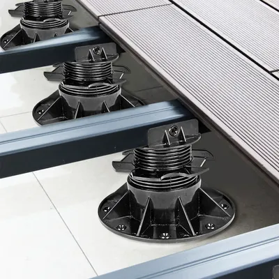 Produktbild von Jopassy 100 kusov nastaviteľných podstavcov terasových dlaždíc výškovo nastaviteľných 18-30 mm terasový podstavec pre WPC drevo plast, terasové podkonštrukcie terasové dlaždice