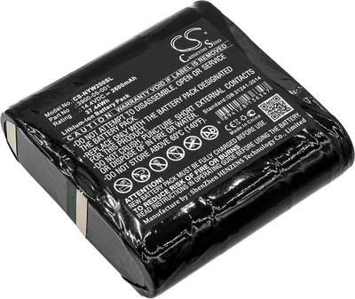 Zdjęcie produktu dla TECHTEK Bateria kompatybilny z [Noyes] W2003M zastępuje 3900-05-001
