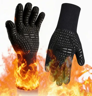 Image de Gants de cuisine résistants à la chaleur - Jusqu'à 800°C