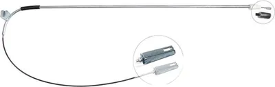 Produktbild von A.B.S. Handbremsseil Seilzug Feststellbremse passend für MERCEDES-BENZ VANEO (414) Vorne K13981
