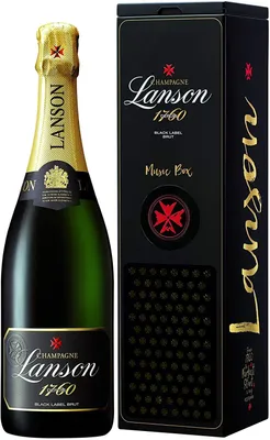 Produktbild von Lanson Black Label Brut - Champagner in Geschenkbox 750ml