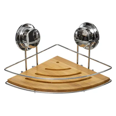 Produktbild von 5 five simply smart - Eckregal aus metall und bambus