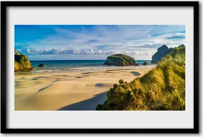 Produktbild von Bild 60x40 MDF-Rahmen Wandkunst Ocean Beach Sea