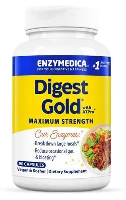 Obrázok produktu pre Digest Gold Atpro Enzymedica Capsules 90 kapsúl