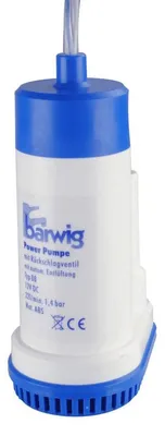 Productafbeelding van Barwig dompelpomp met terugslagklep, type 08-12 V, 1,4 bar, 22 liter per minuut